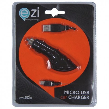 E-zi Φορτιστής Αυτοκινήτου Micro Usb